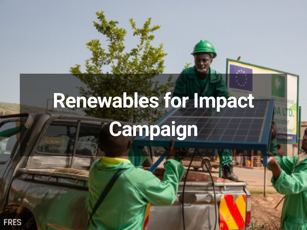 A strong communications work featuring a publication, a video, and a digital marketing campaign underpinned the impact of renewables.